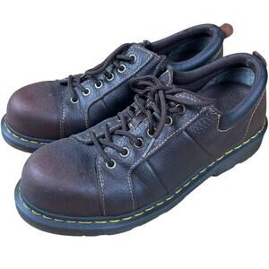 Dr. Martens Mila ST Teak Industrial Bear Steel Toe Work Shoes Women's 10